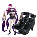 LOL KDA Skin Evelynn Cosplay Shoes
