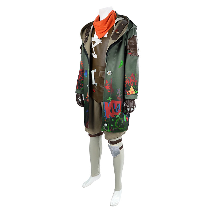 LOL League of Legends Arcane Season 2 Ekko Cosplay Costume