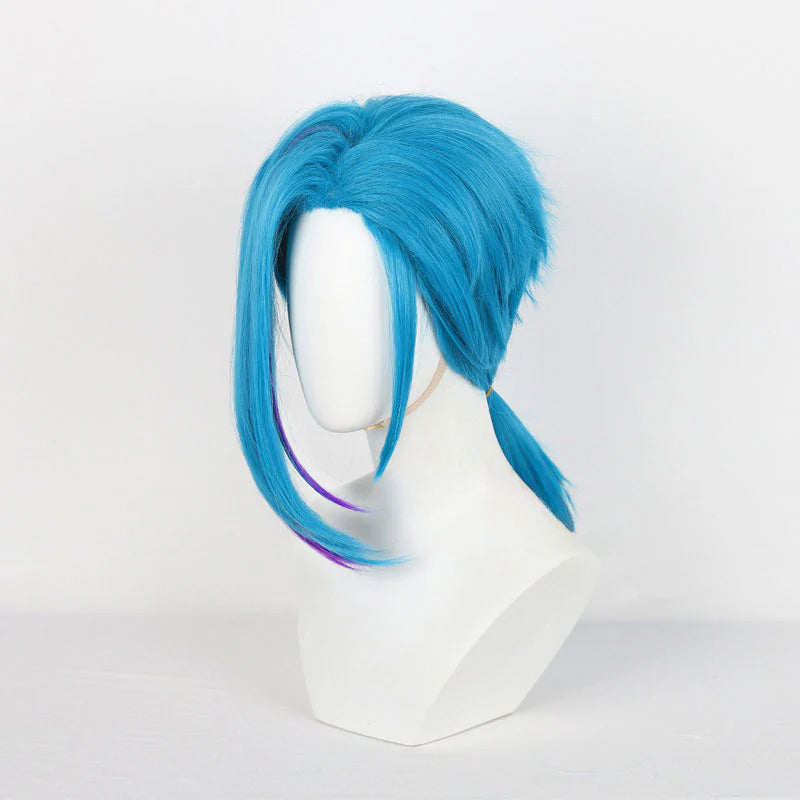 LOL League of Legends Arcane Season 2 Jinx Cosplay Wig