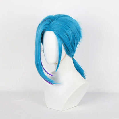 LOL League of Legends Arcane Season 2 Jinx Cosplay Wig