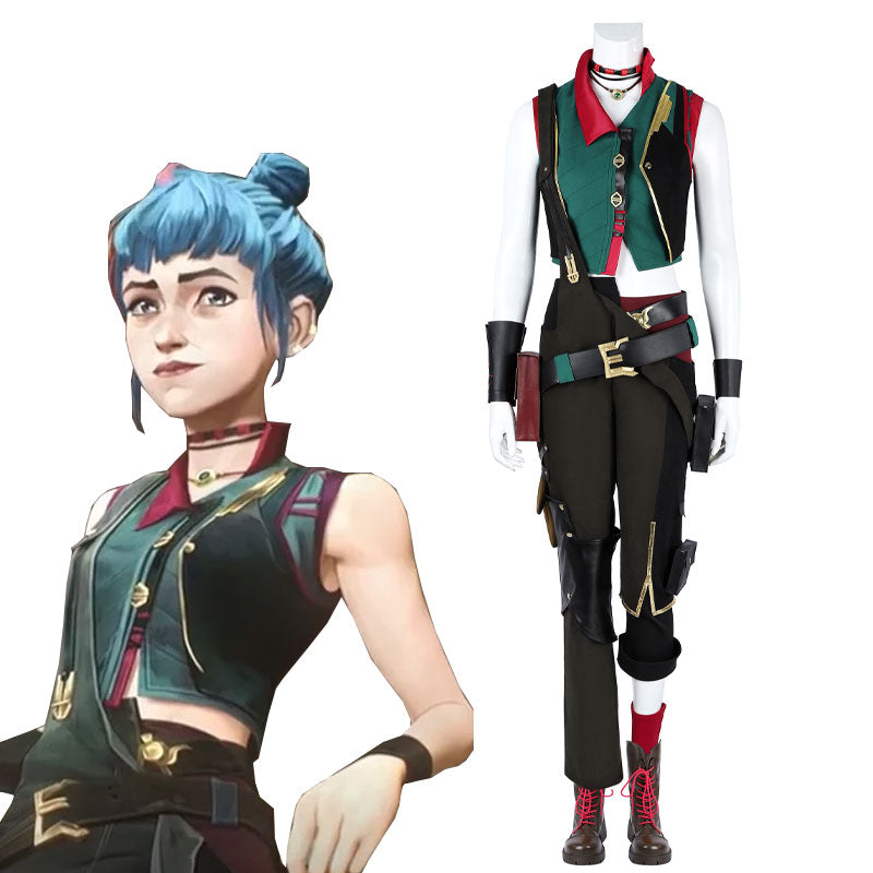 LOL League of Legends Arcane Season 2 Jinx Powder Cosplay Costume