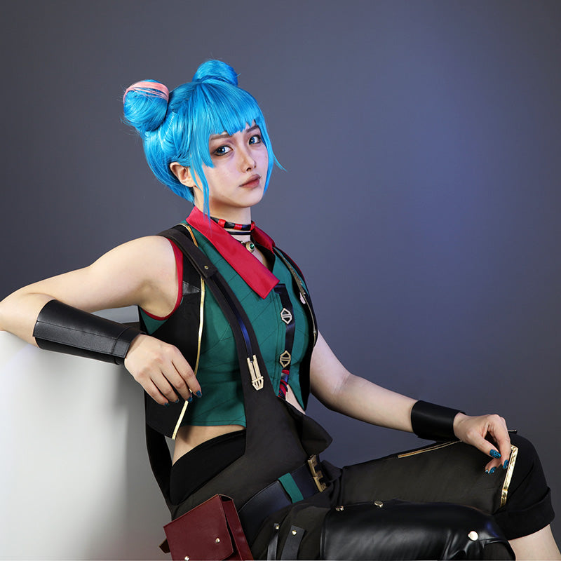 LOL League of Legends Arcane Season 2 Jinx Powder Cosplay Costume