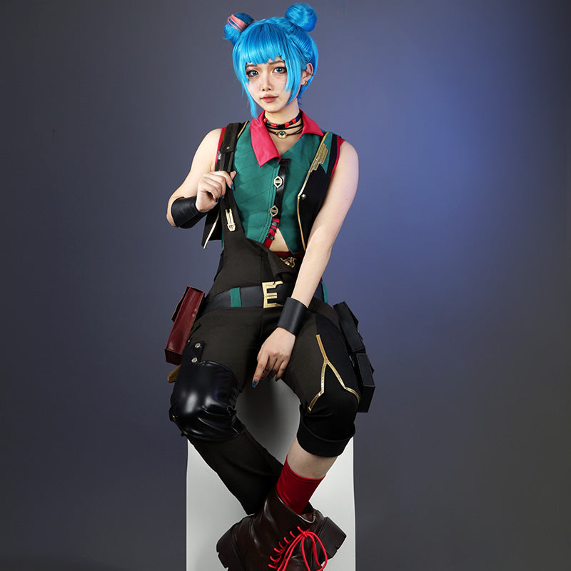 LOL League of Legends Arcane Season 2 Jinx Powder Cosplay Costume