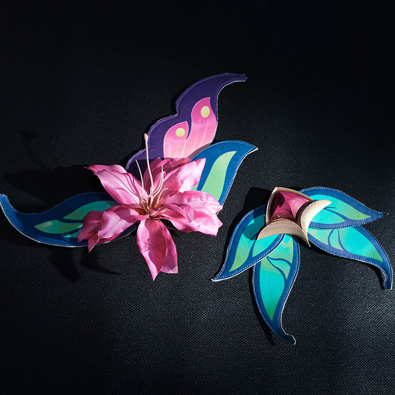 LOL League Of Legends Faerie Court Lux Cosplay Costume