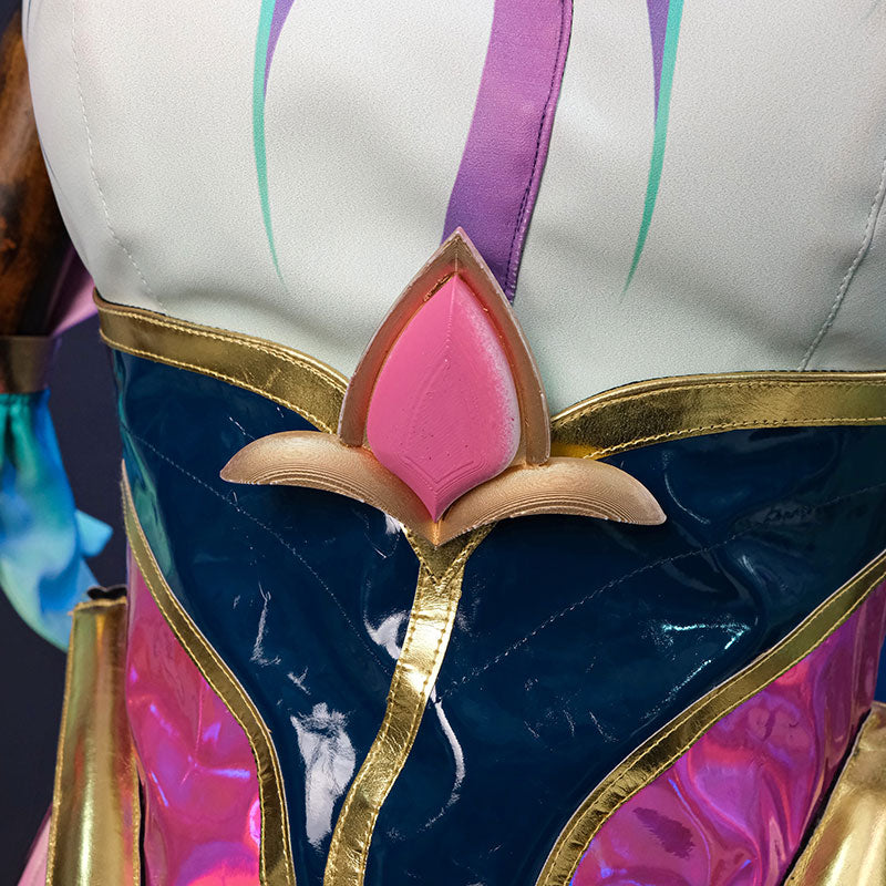 LOL League Of Legends Faerie Court Lux Cosplay Costume