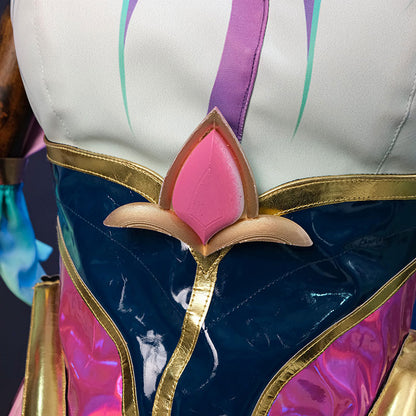 LOL League Of Legends Faerie Court Lux Cosplay Costume