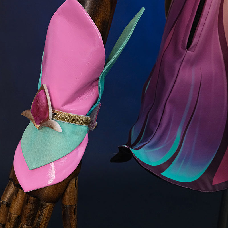 LOL League Of Legends Faerie Court Lux Cosplay Costume
