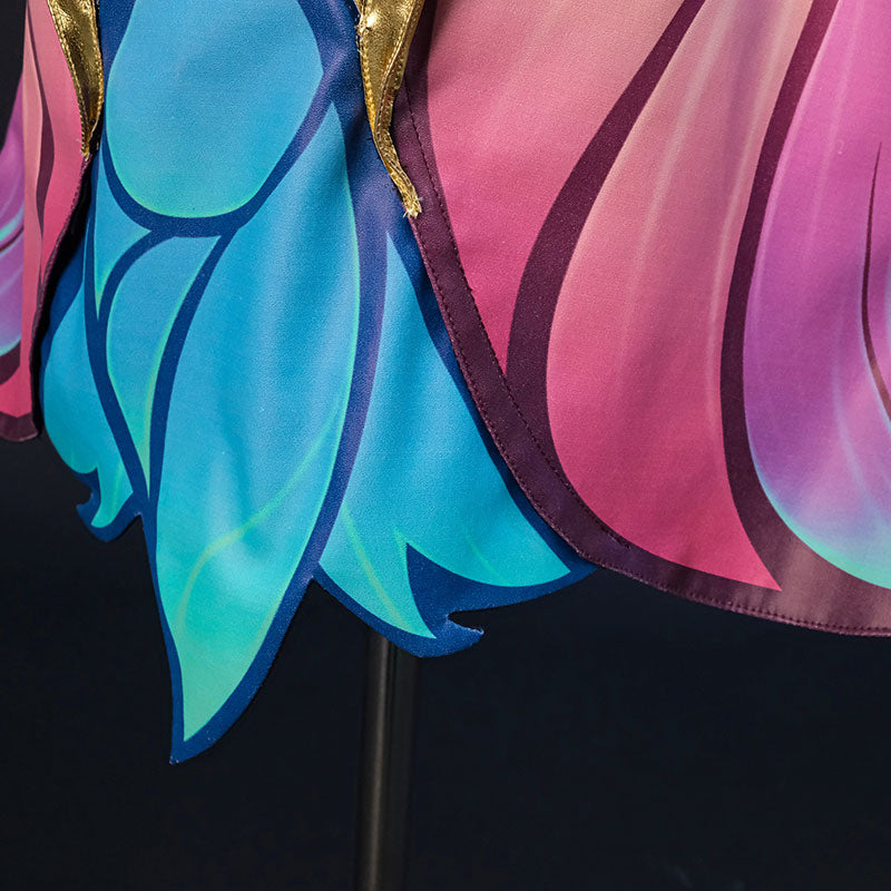 LOL League Of Legends Faerie Court Lux Cosplay Costume