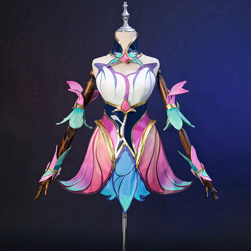 LOL League Of Legends Faerie Court Lux Cosplay Costume