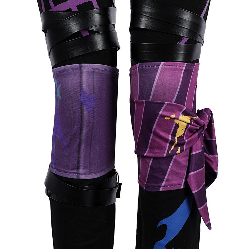 LOL League Of Legends Fractured Jinx Cosplay Costume