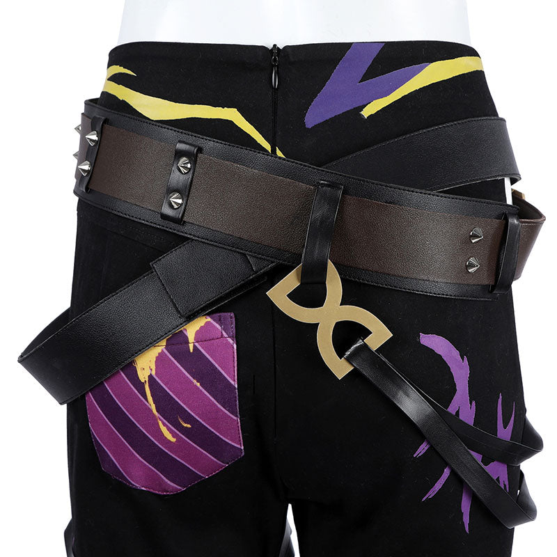 LOL League Of Legends Fractured Jinx Cosplay Costume
