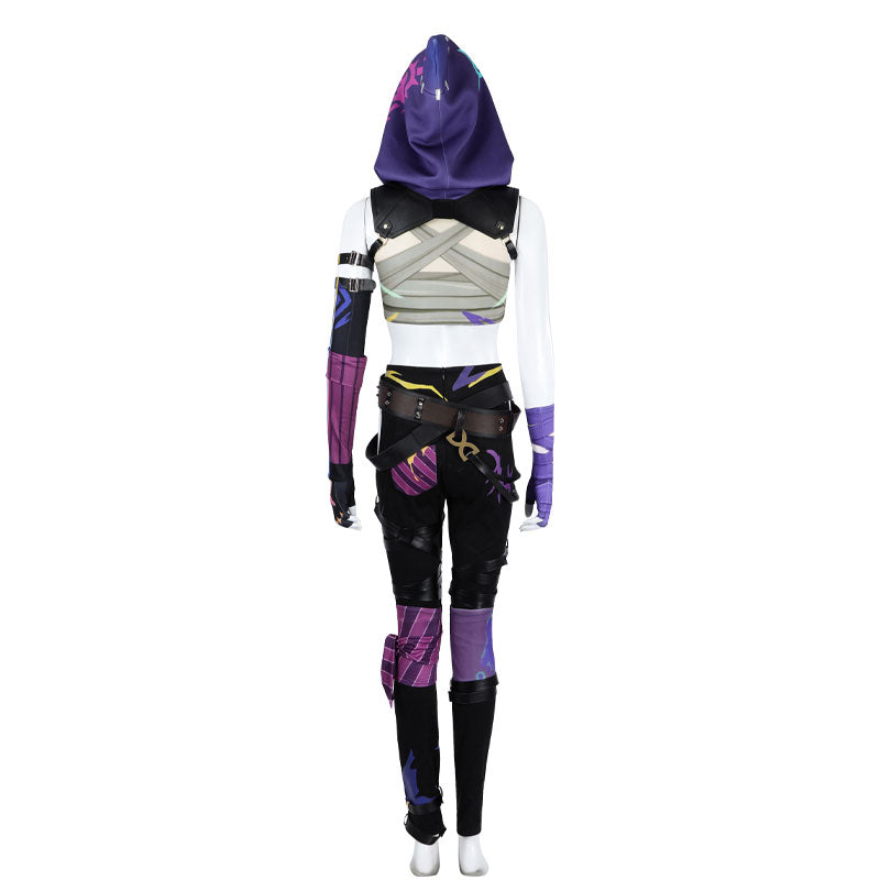 LOL League Of Legends Fractured Jinx Cosplay Costume