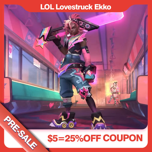 LOL League of Legends Lovestruck Ekko Cosplay Costume Pre-sale