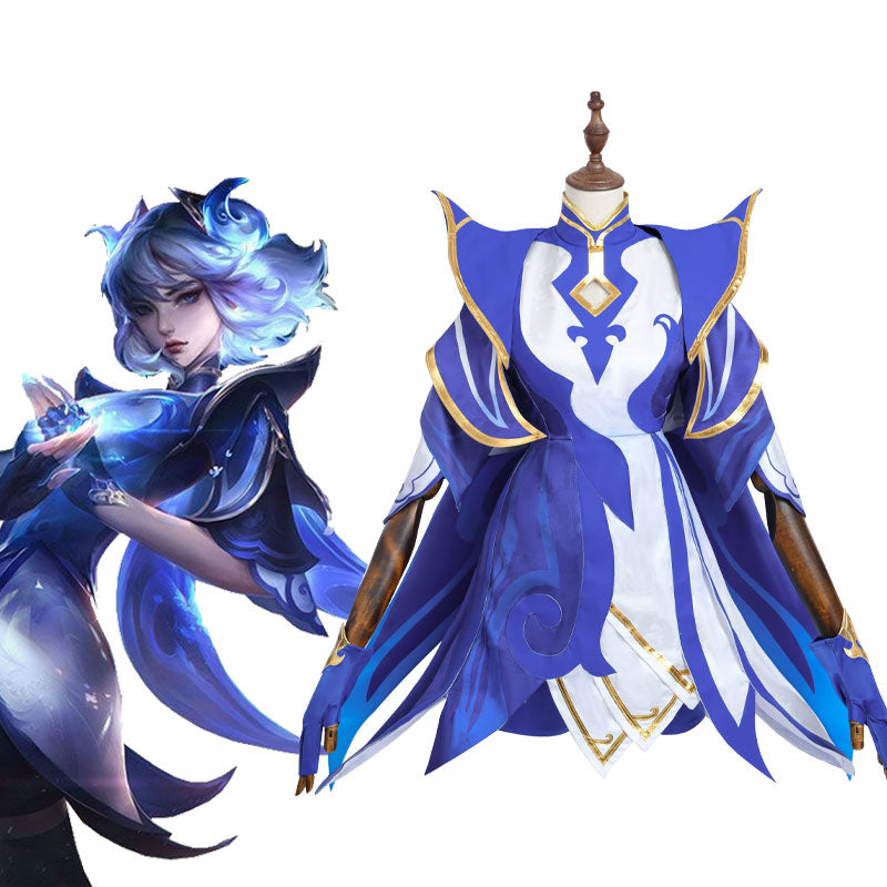 LOL Porcelain Irelia Cosplay Costume