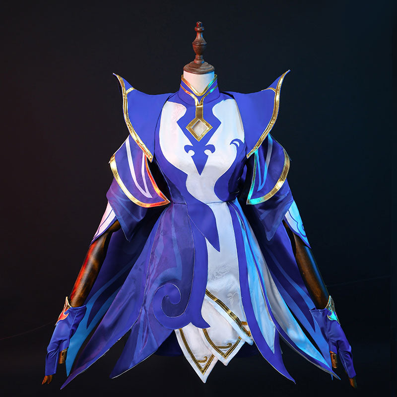 LOL Porcelain Irelia Cosplay Costume