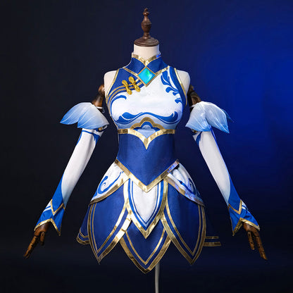 LOL League of Legends Porcelain Lux Cosplay Costume