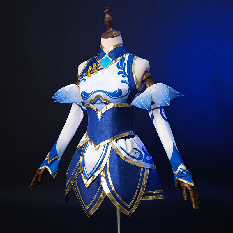 LOL League of Legends Porcelain Lux Cosplay Costume