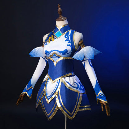 LOL League of Legends Porcelain Lux Cosplay Costume