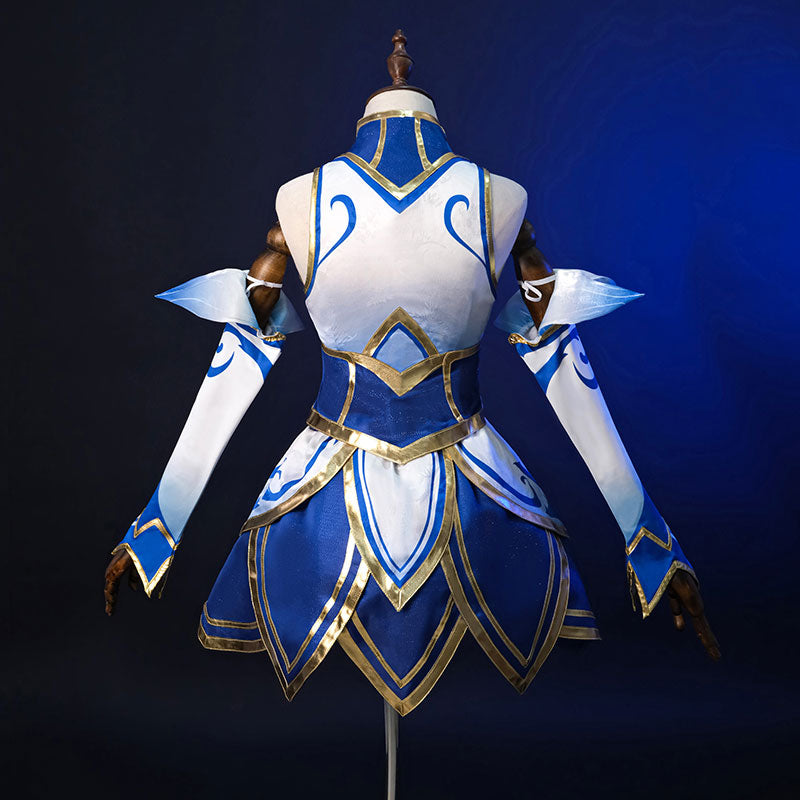 LOL League of Legends Porcelain Lux Cosplay Costume