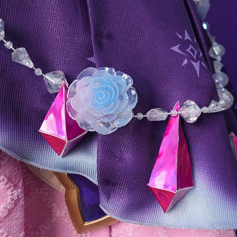 LOL League of Legends Prestige Crystal Rose Lux Cosplay Costume