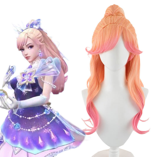 LOL League of Legends Prestige Crystal Rose Lux Cosplay Wig