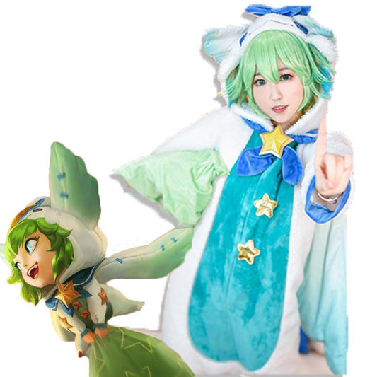 LOL Pajama Guardian Lulu Cosplay Costume