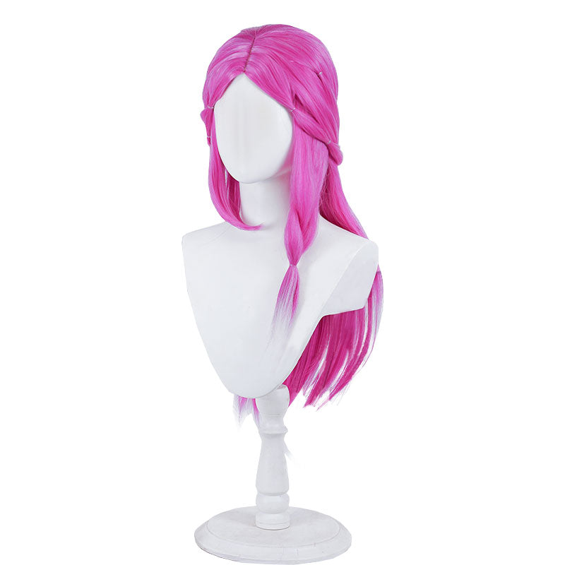 LOL Snow Moon Ahri Cosplay Wig