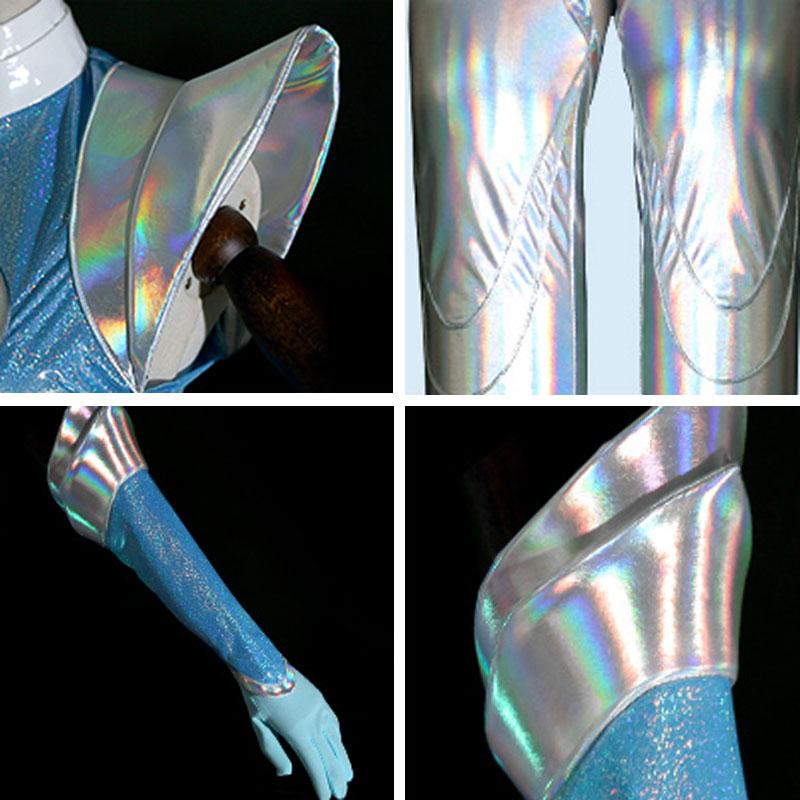 LOL  Space Groove Lux Cosplay Costume And Wigs