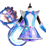LOL  Space Groove Lux Cosplay Costume And Wigs
