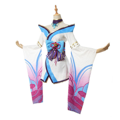 【In Stock】LOL Spirit Blossom Ahri Cosplay Costume-C