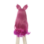 LOL Spirit Blossom Ahri Pink Mixed Long Cosplay Wigs 