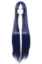 League Of Legends the Nine-Tailed Fox Ahri Long Deep Blue Game Cosplay Woman Wigs