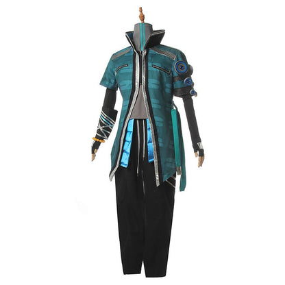 LOL True Damage Yasuo Male Cosplay Costume  Full Sets 