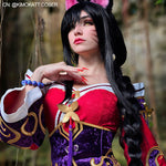 LOL Wild Rift The Nine-Tailed Fox Ahri Cosplay Costume