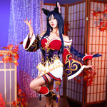 LOL Wild Rift The Nine-Tailed Fox Ahri Cosplay Costume