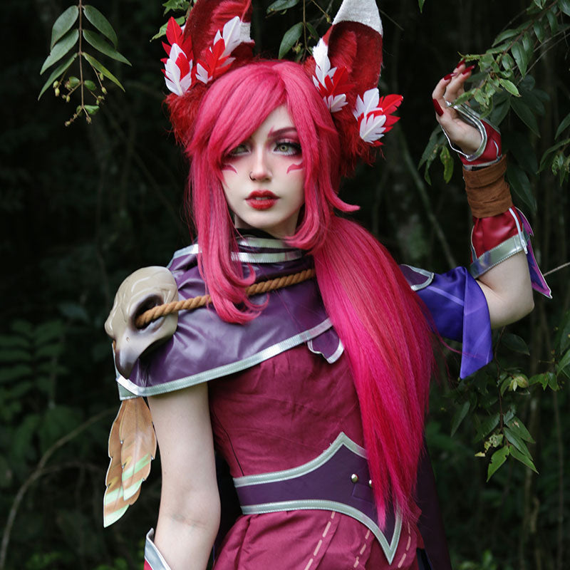 LOL  Xayah The Rebel Cosplay Costume