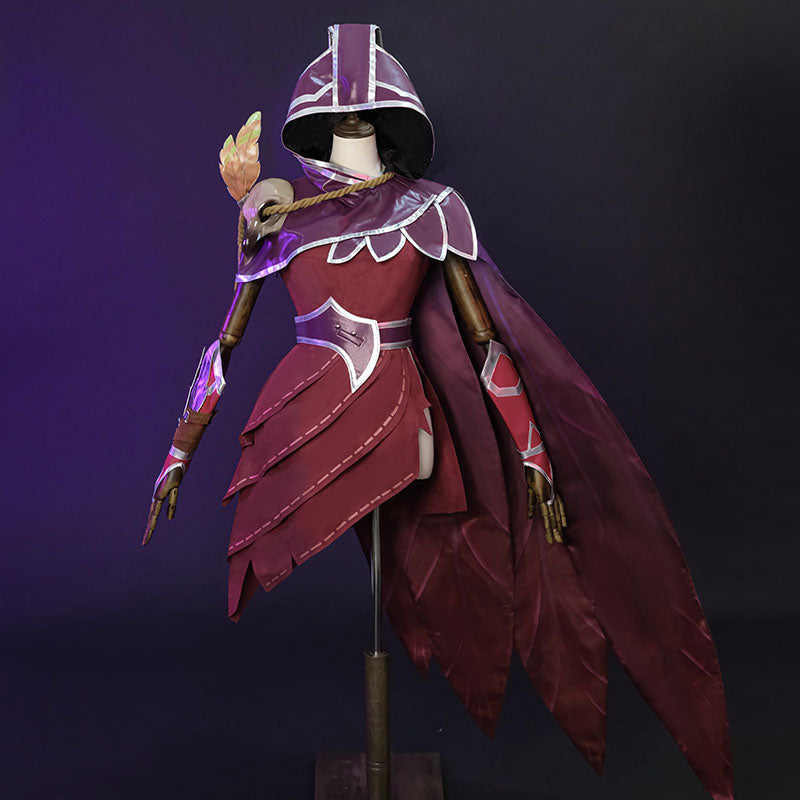 LOL  Xayah The Rebel Cosplay Costume