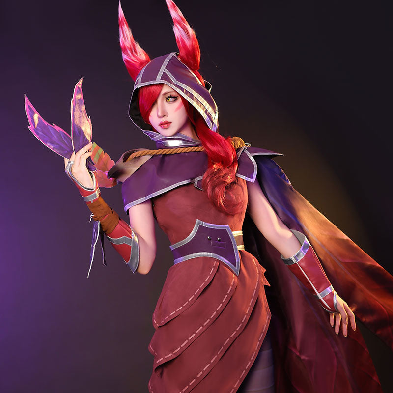 LOL  Xayah The Rebel Cosplay Costume