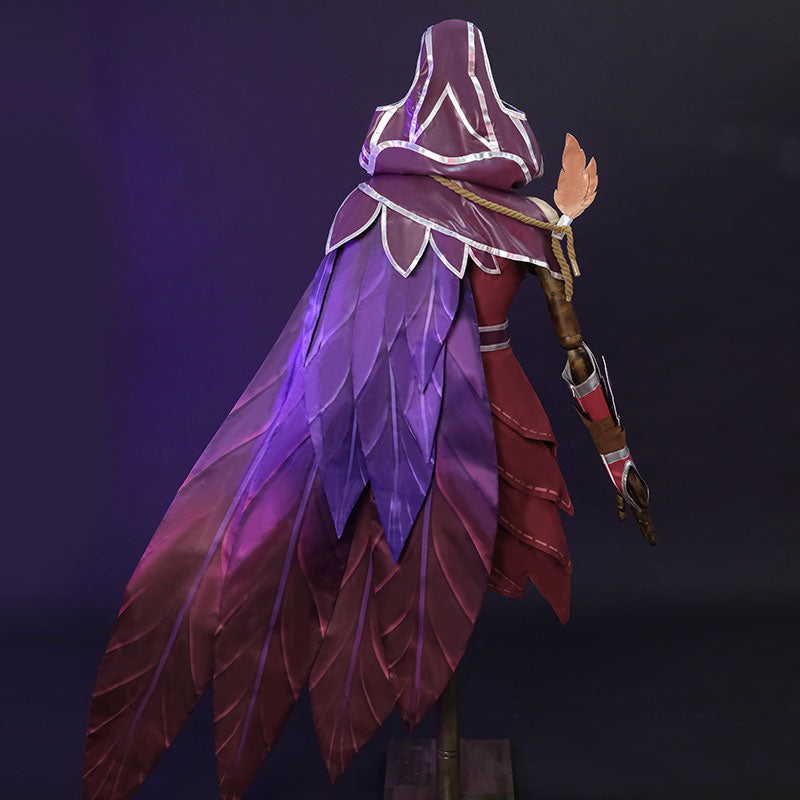 LOL  Xayah The Rebel Cosplay Costume