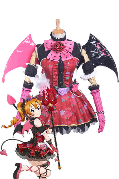 Love Live! Little Devil Costumes Honoka Kōsaka Anime Cosplay Costumes