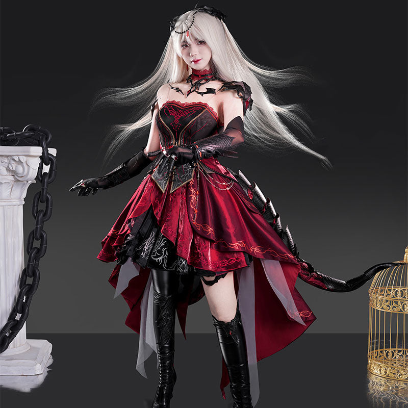 Love and Deepspace Beyond Cloudfall Scarlet Passion Cosplay Costume