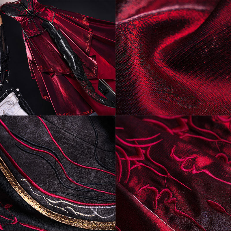 Love and Deepspace Beyond Cloudfall Scarlet Passion Cosplay Costume