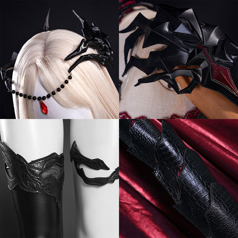 Love and Deepspace Beyond Cloudfall Scarlet Passion Cosplay Costume