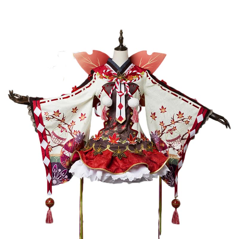 Love Live! Sunshine Aqours  Kurosawa Dia  Maple kimono Cosplay Costume
