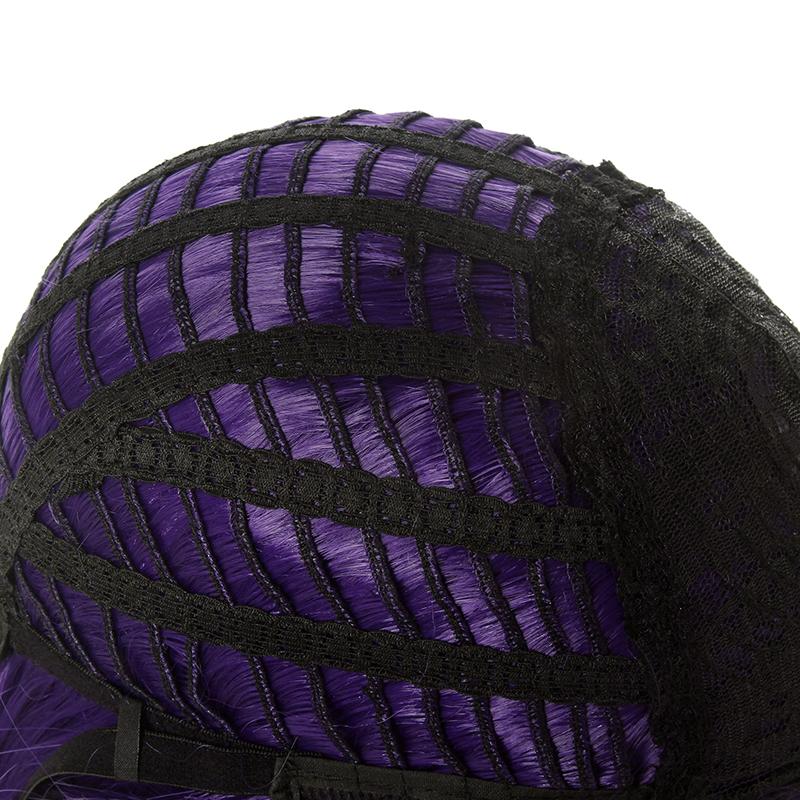 Lovelive! Nozomi Tojo Synthetic Hair Wigs Long Purple Curly Cosplay Party Wigs