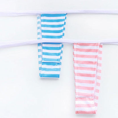 Low-cut Sexy Striped Bikini 2 Colors Cosplay Costume