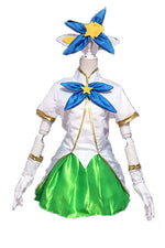 LOL Lulu Star Guardian Green Game Cosplay costumes