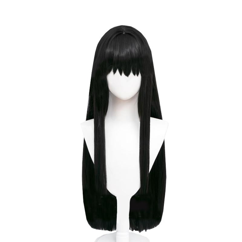 Lycoris Recoil Takina Inoue Black Straight Cosplay Wigs
