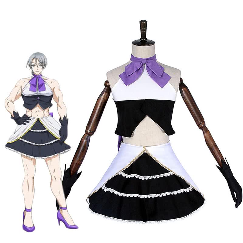 Magical Girl Ore Kiryu Ruka Dress Anime Cosplay Costumes