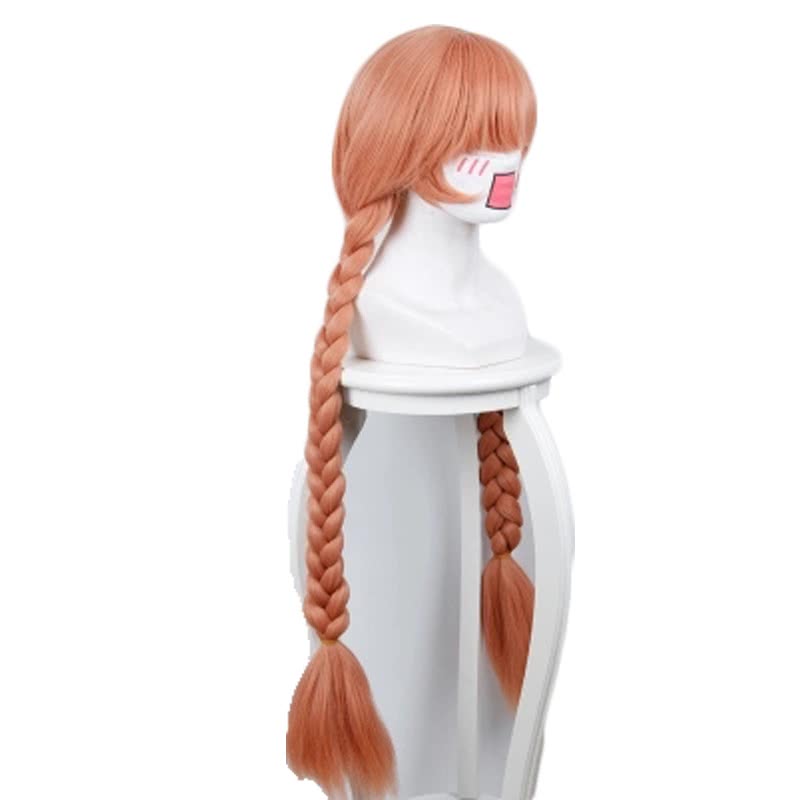 Magical Girl Raising Project Tsubame Murota Top Speed Orange Synthetic Cosplay Wigs 